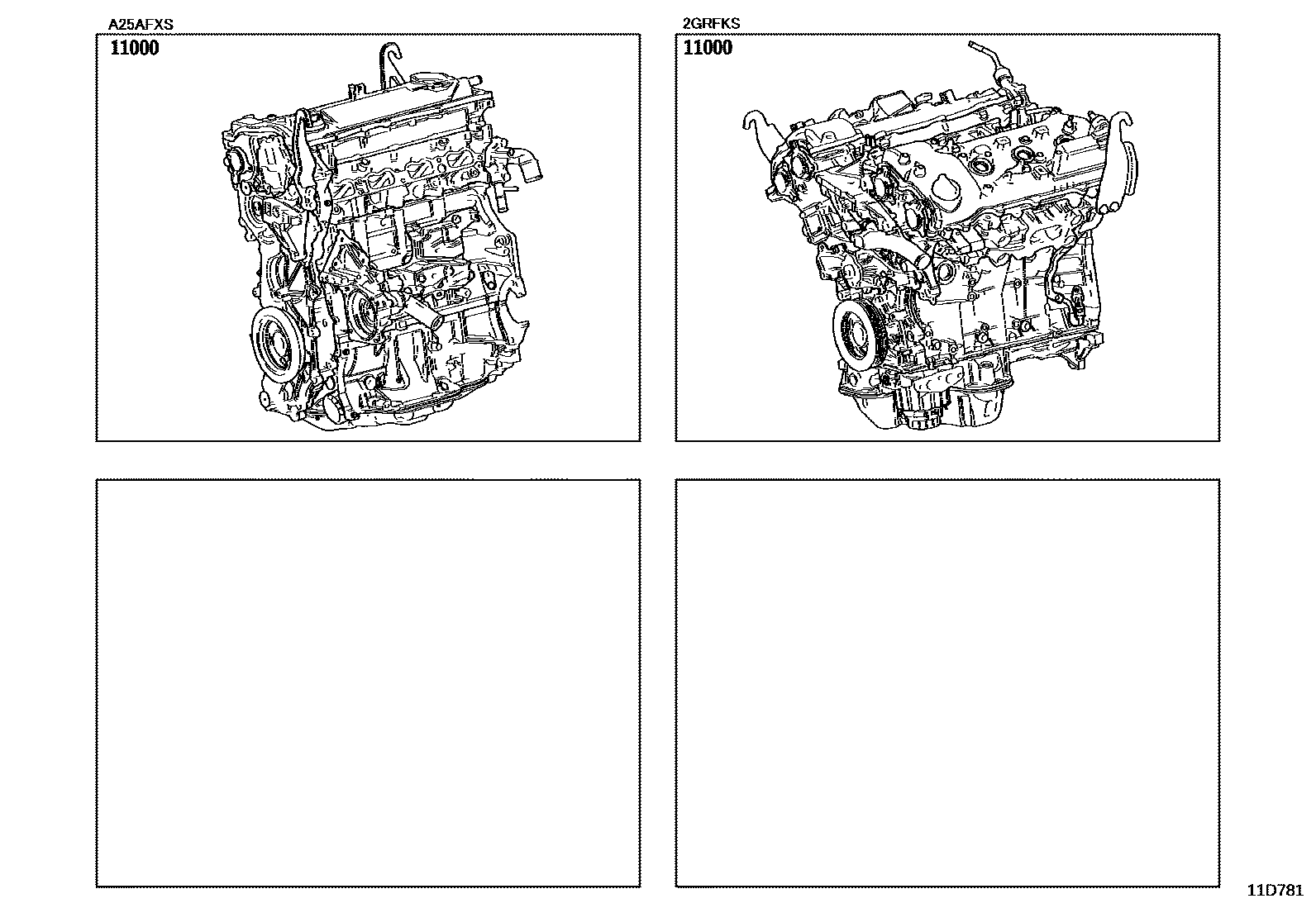 1101 — PARTIAL ENGINE ASSEMBLY