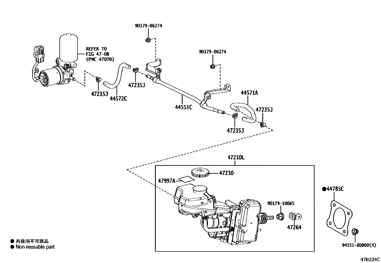 4702 — BRAKE MASTER CYLINDER