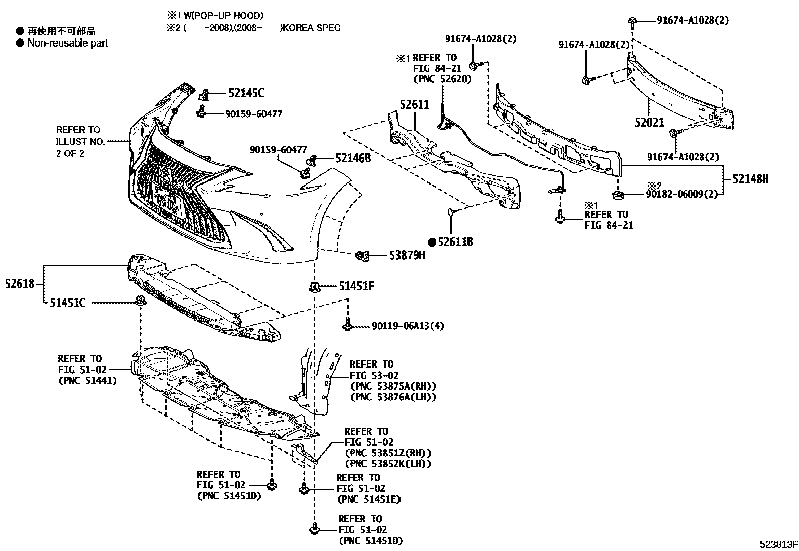 5201 — FRONT BUMPER & BUMPER STAY