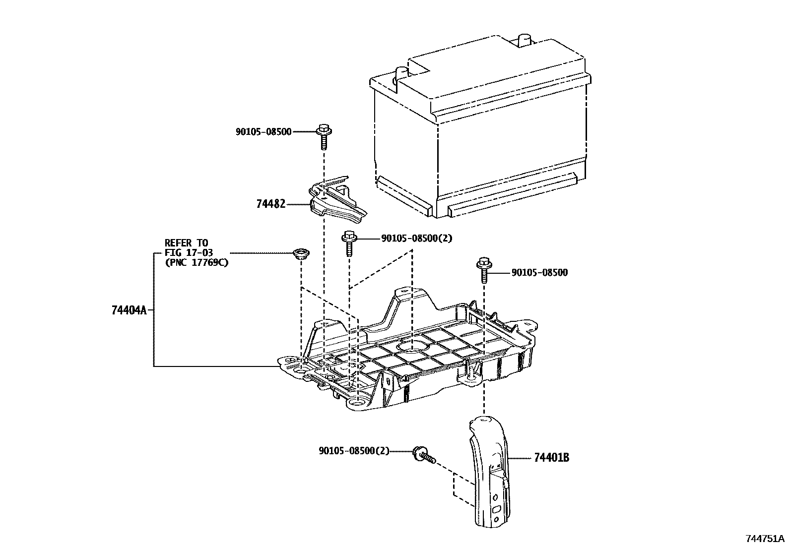 7402 — BATTERY CARRIER