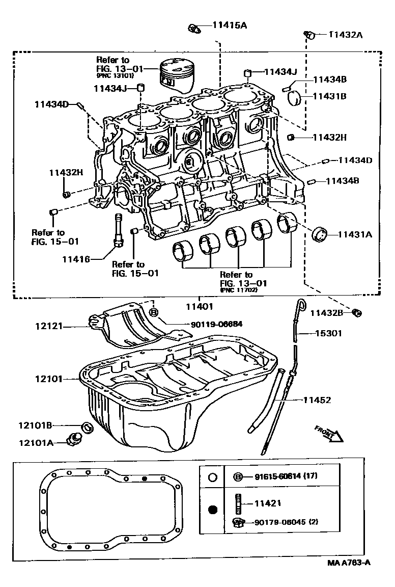 1105 — CYLINDER BLOCK