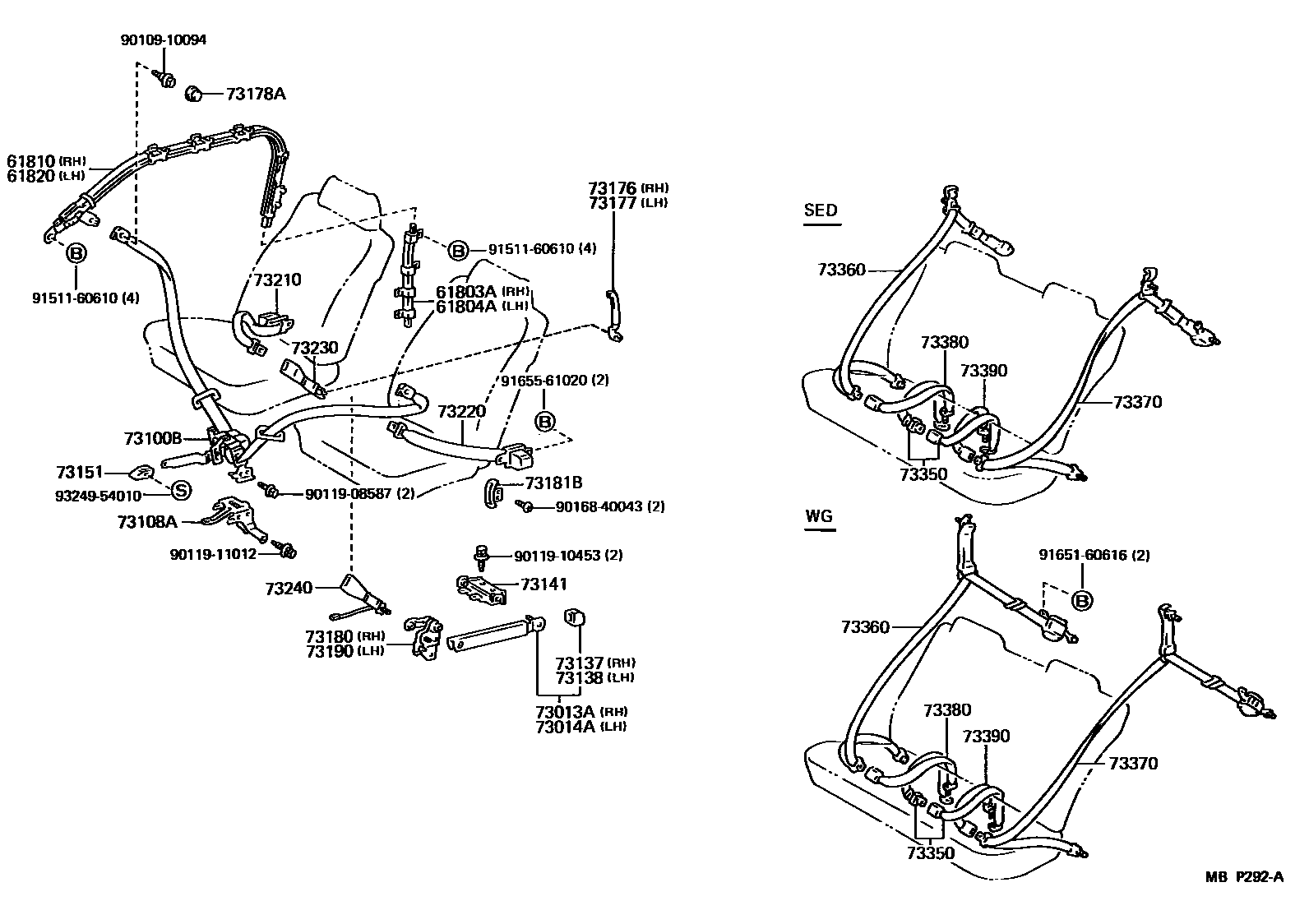 7104 — SEAT BELT & CHILD RESTRAINT SEAT