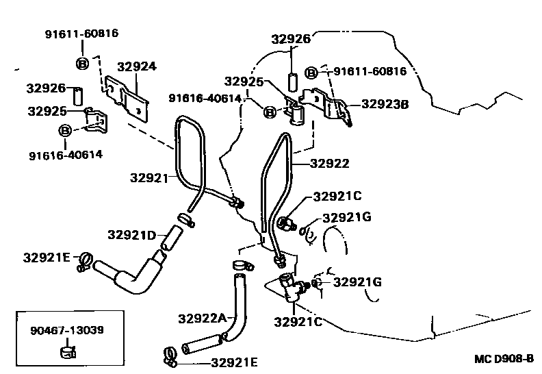 3514 — OIL COOLER & TUBE (ATM)
