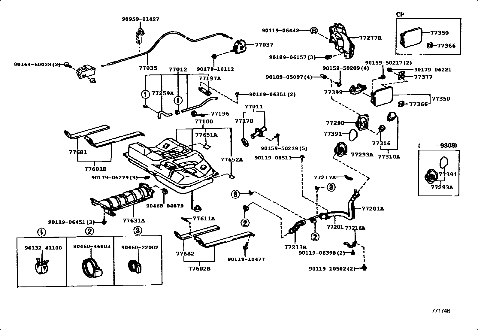 7701 — FUEL TANK & TUBE