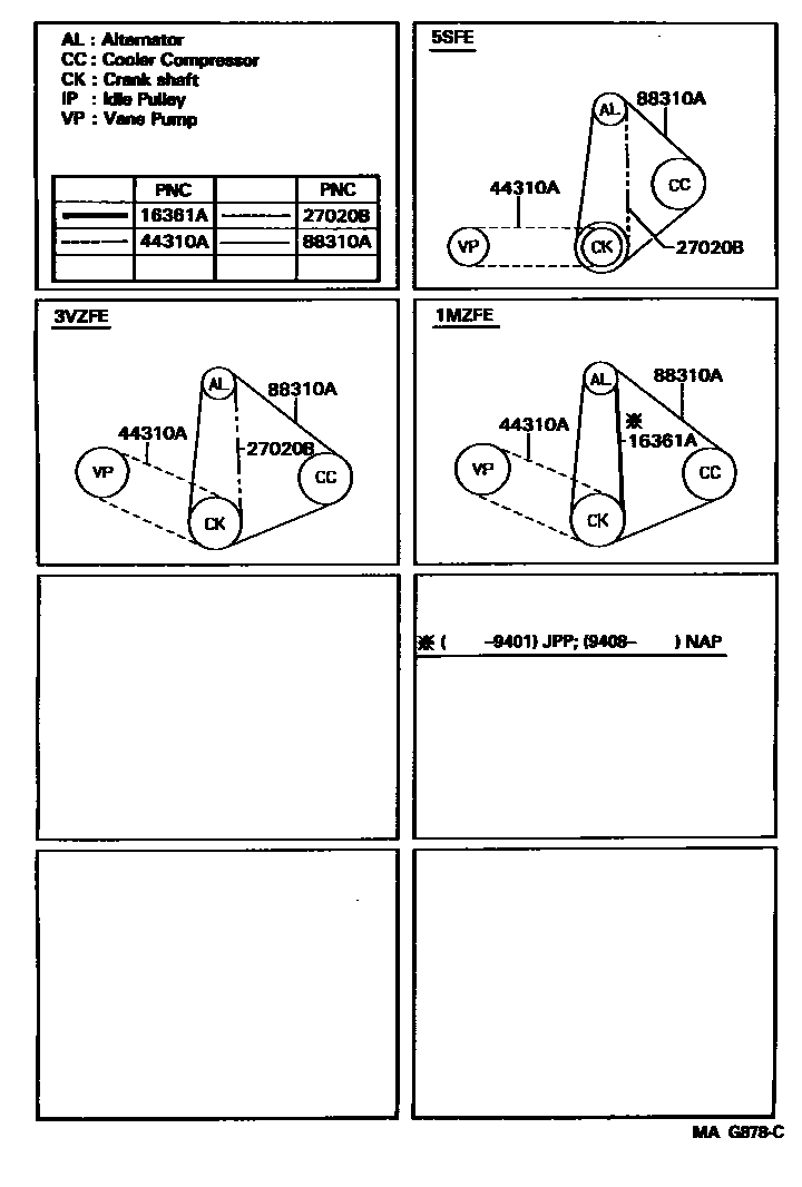 1605 — V-BELT