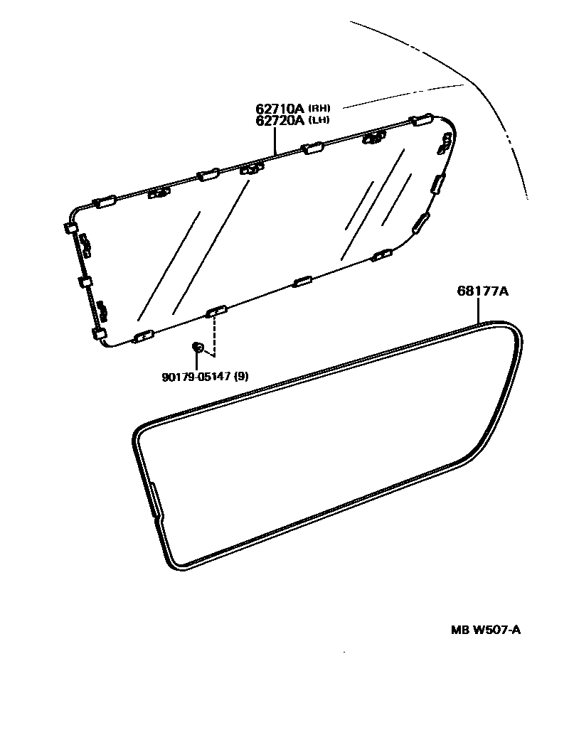 6103 — QUARTER WINDOW