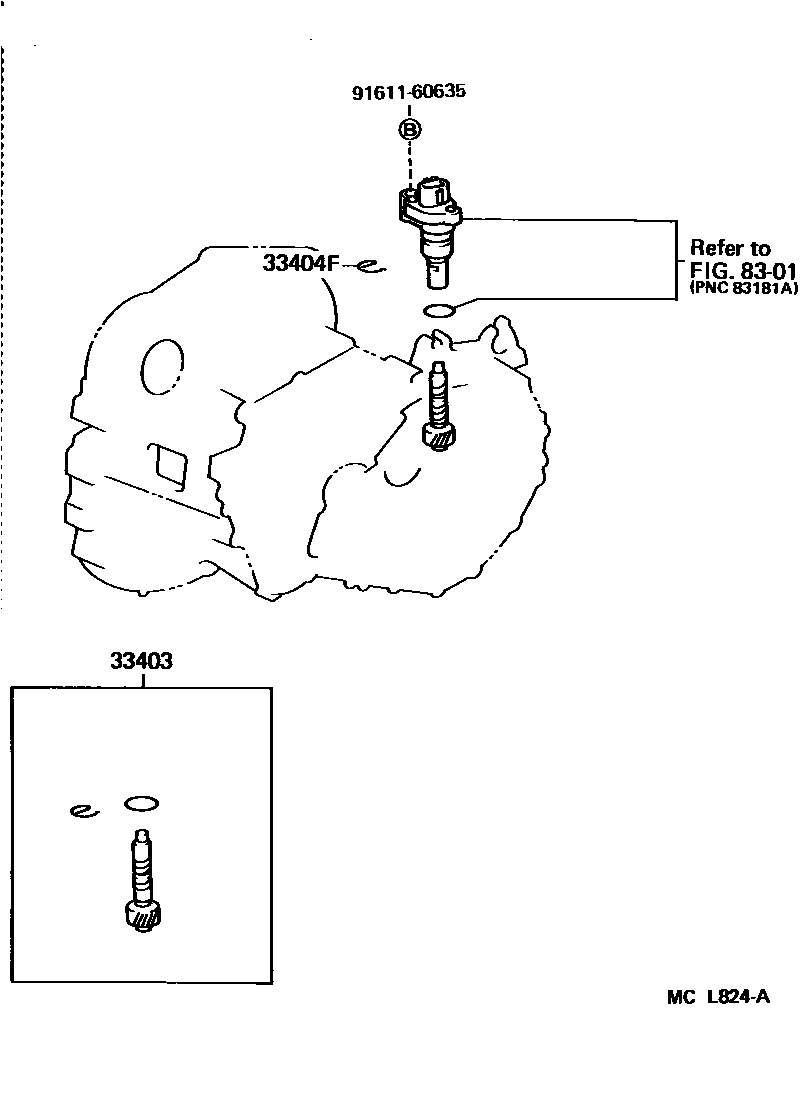 3304 — SPEEDOMETER DRIVEN GEAR (MTM)