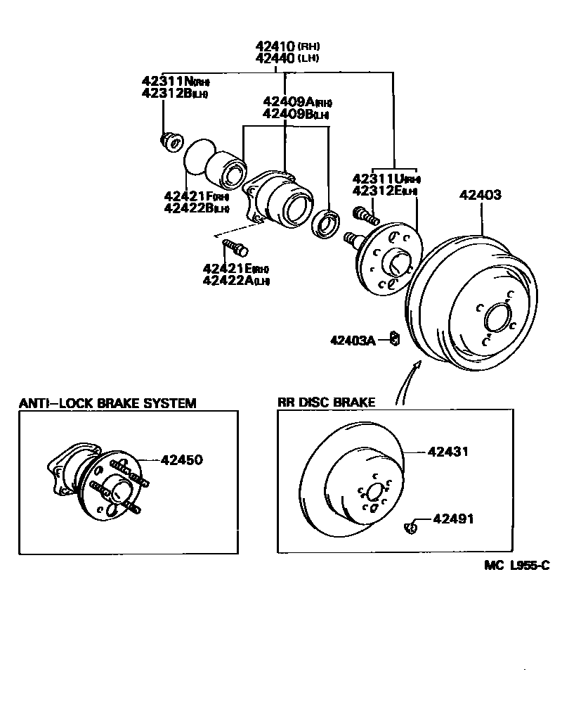 4102 — REAR AXLE SHAFT & HUB