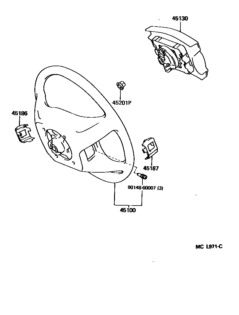 4504 — STEERING WHEEL
