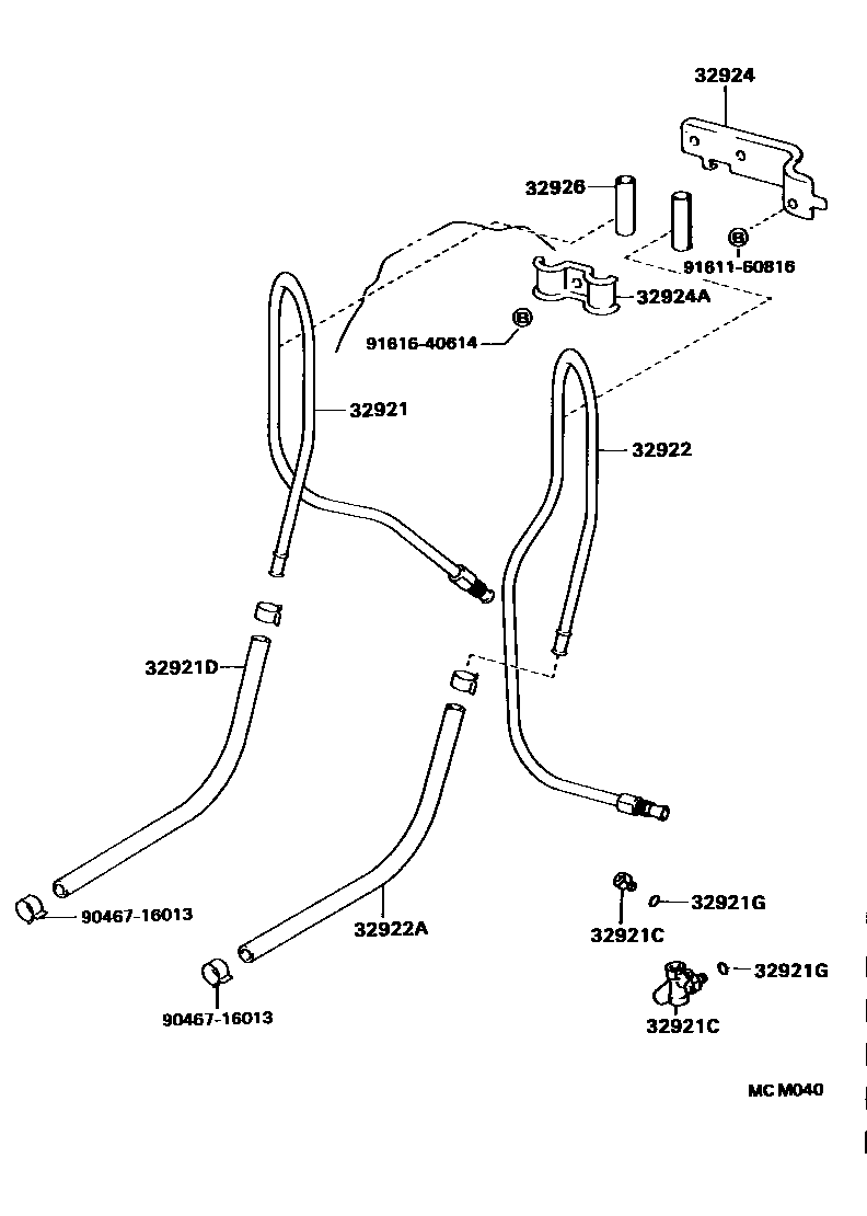 3514 — OIL COOLER & TUBE (ATM)