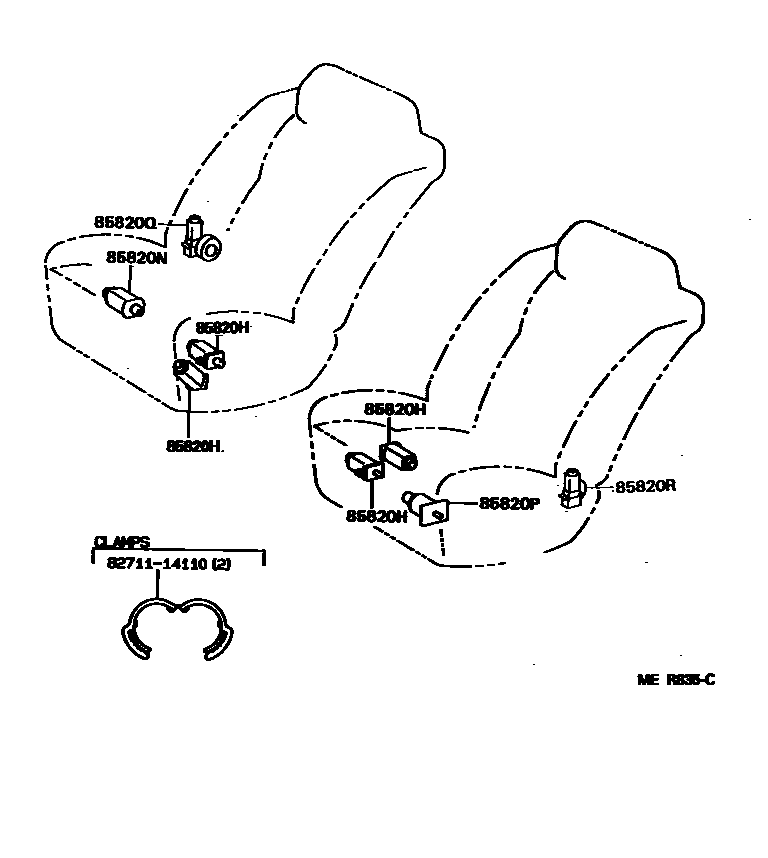 8513 — SEAT MOTOR & SEAT HEATER