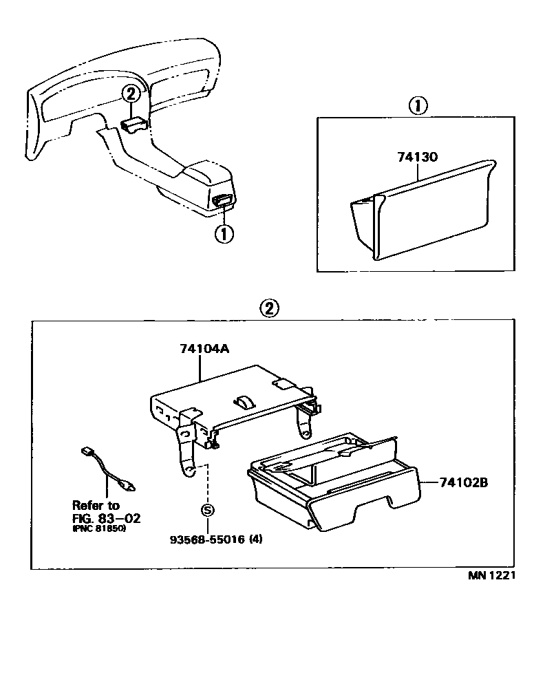 7404 — ASH RECEPTACLE