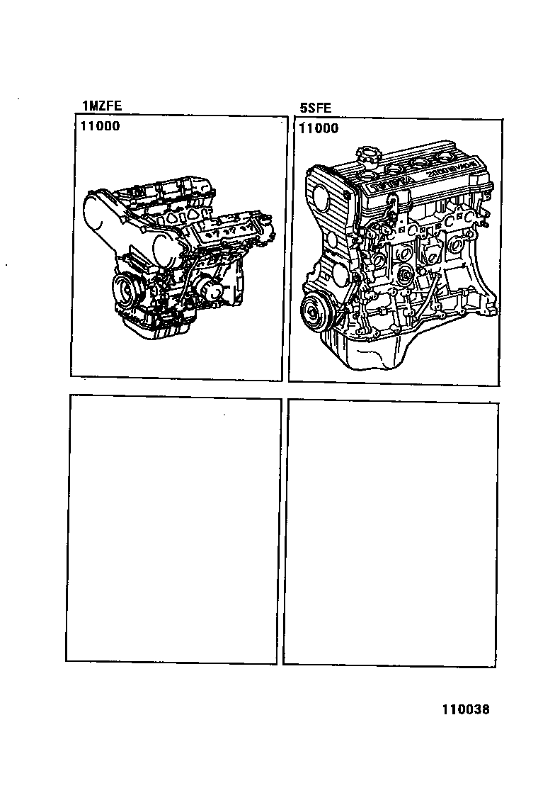 1101 — PARTIAL ENGINE ASSEMBLY