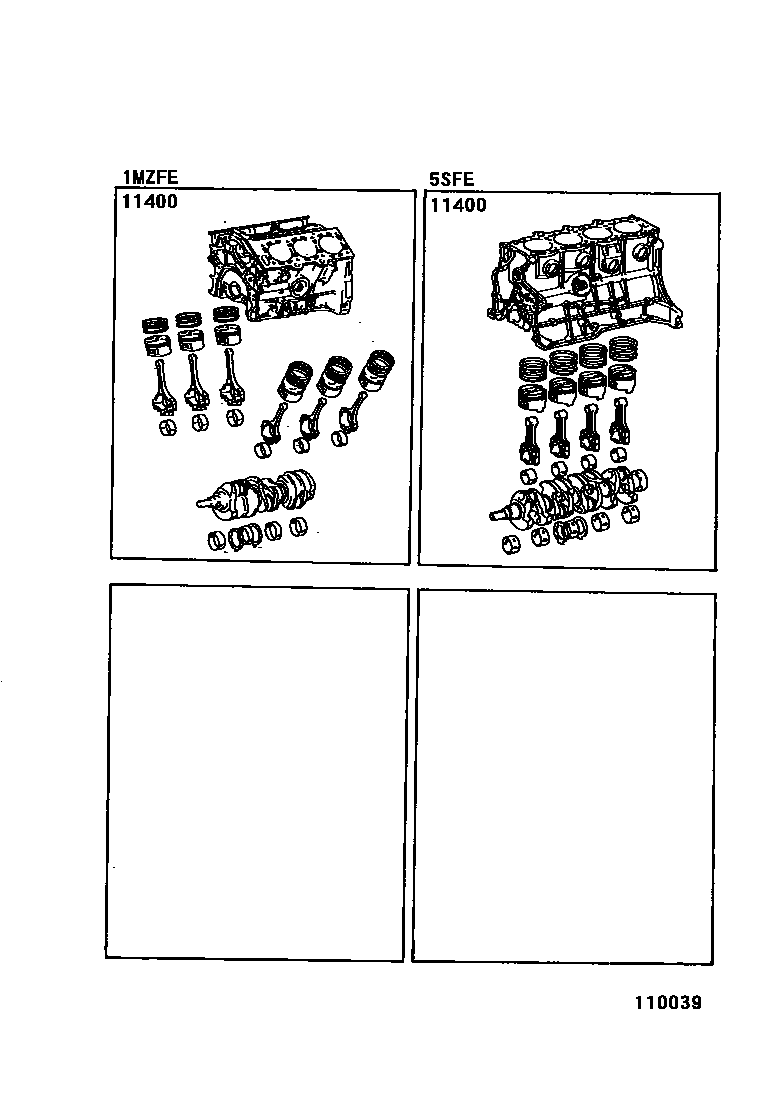 1102 — SHORT BLOCK ASSEMBLY