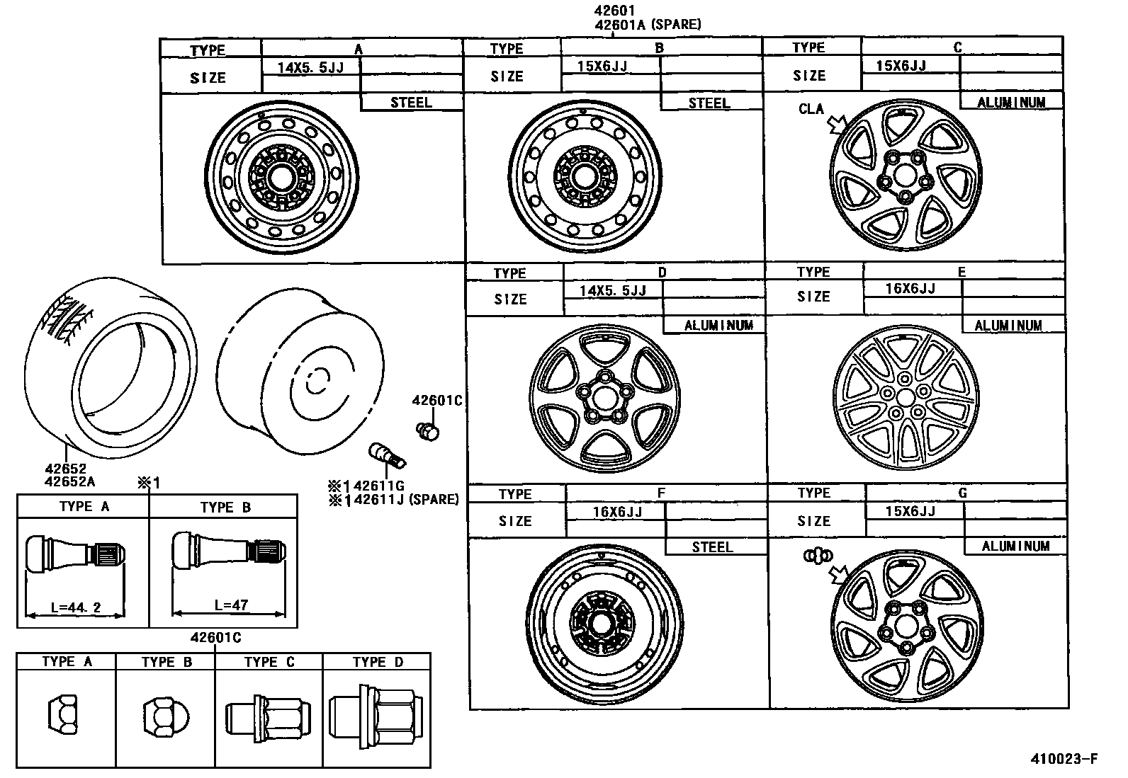4103 — DISC WHEEL & WHEEL CAP