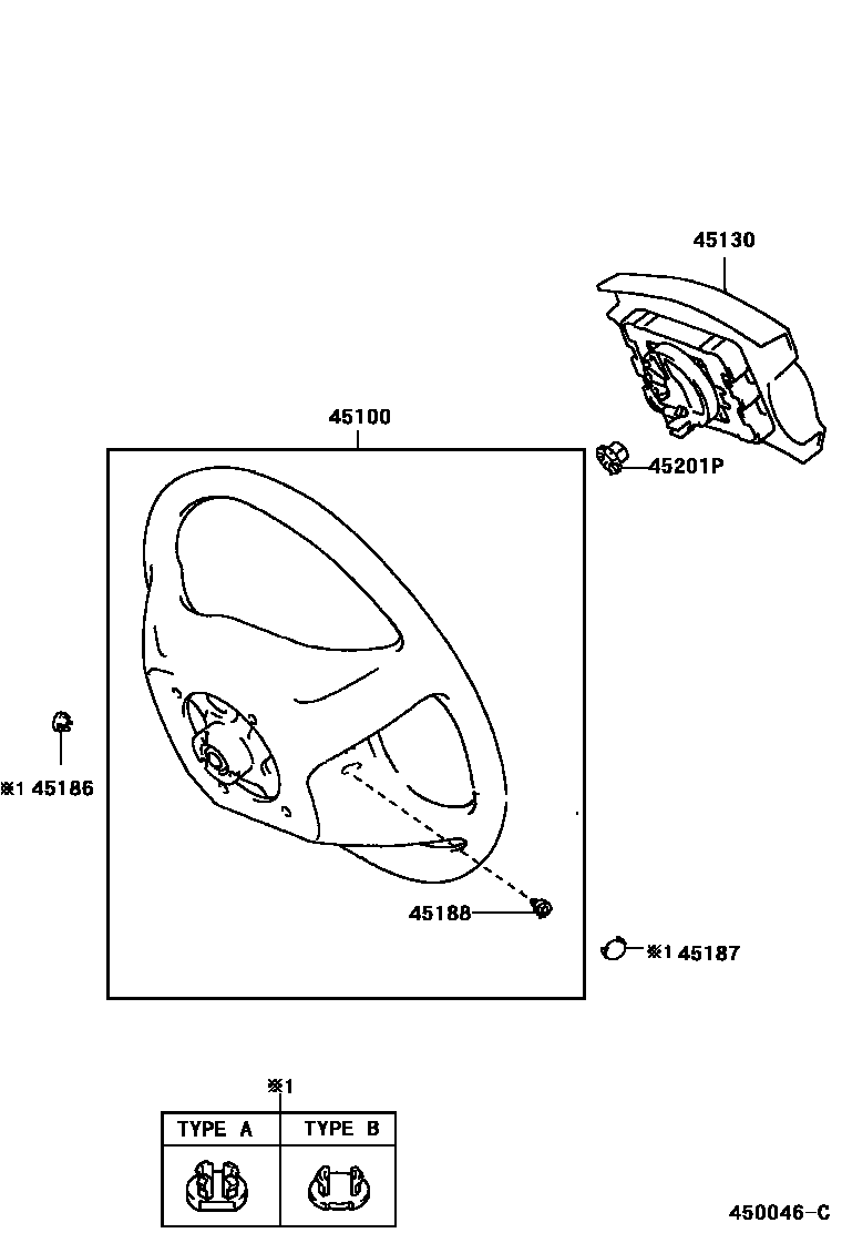 4504 — STEERING WHEEL