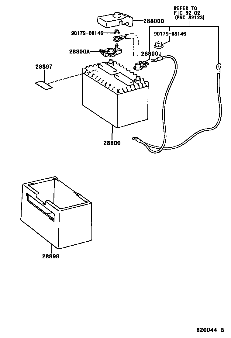 8201 — BATTERY & BATTERY CABLE