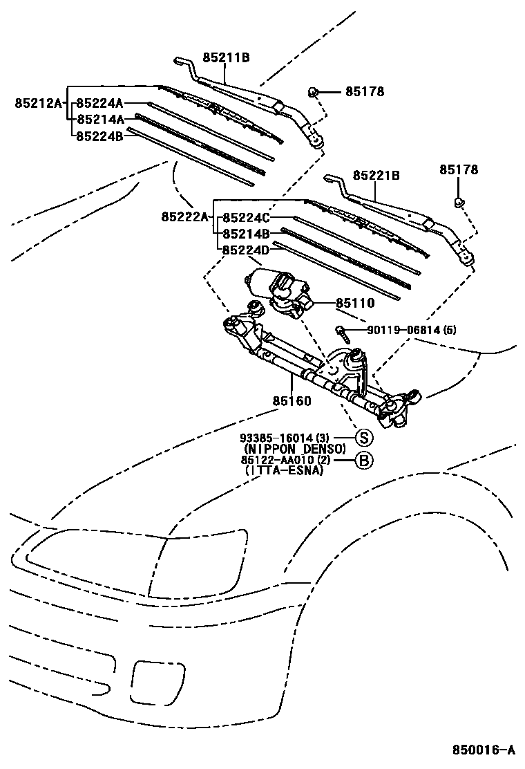 8501 — WINDSHIELD WIPER