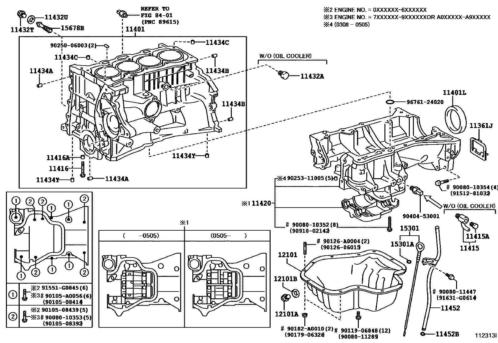 1105 — CYLINDER BLOCK