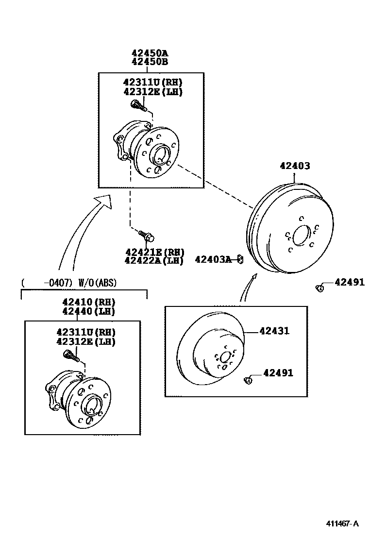 4102 — REAR AXLE SHAFT & HUB
