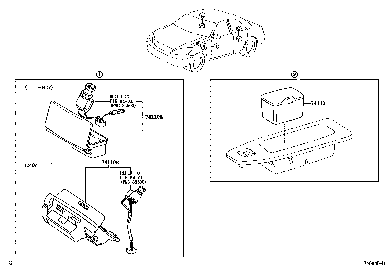 7404 — ASH RECEPTACLE
