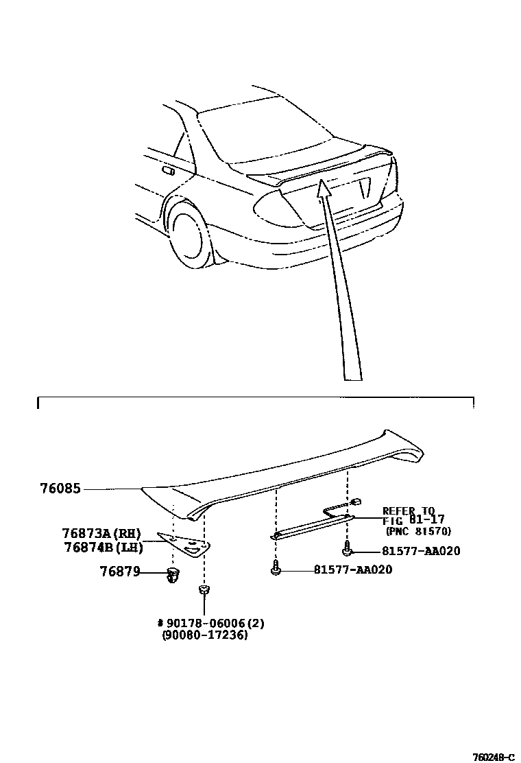 7601 — MUDGUARD & SPOILER