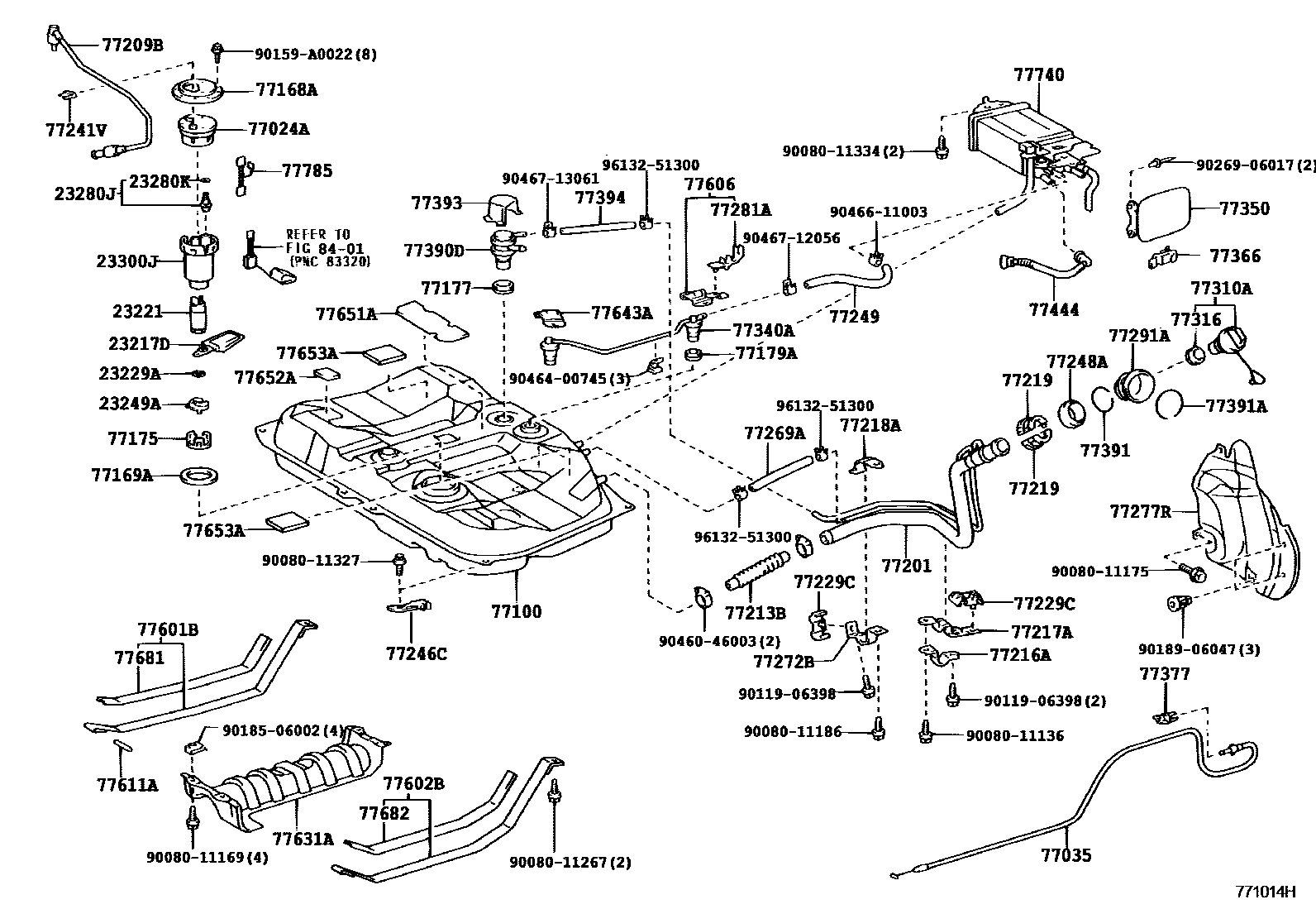 7701 — FUEL TANK & TUBE