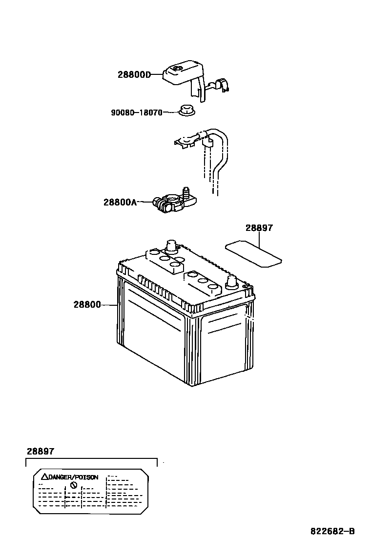 8201 — BATTERY & BATTERY CABLE