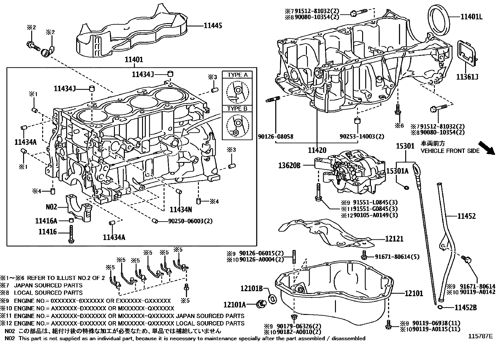 1105 — CYLINDER BLOCK