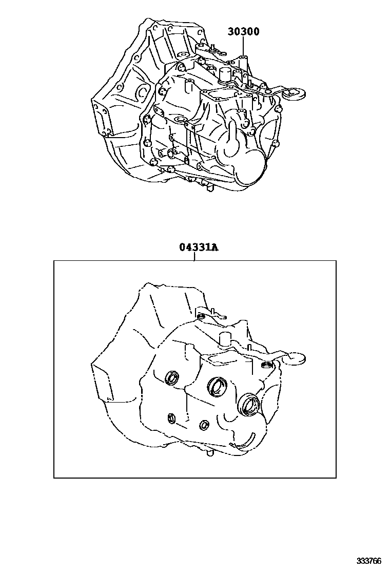 3301 — TRANSAXLE OR TRANSMISSION ASSY & GASKET KIT (MTM)