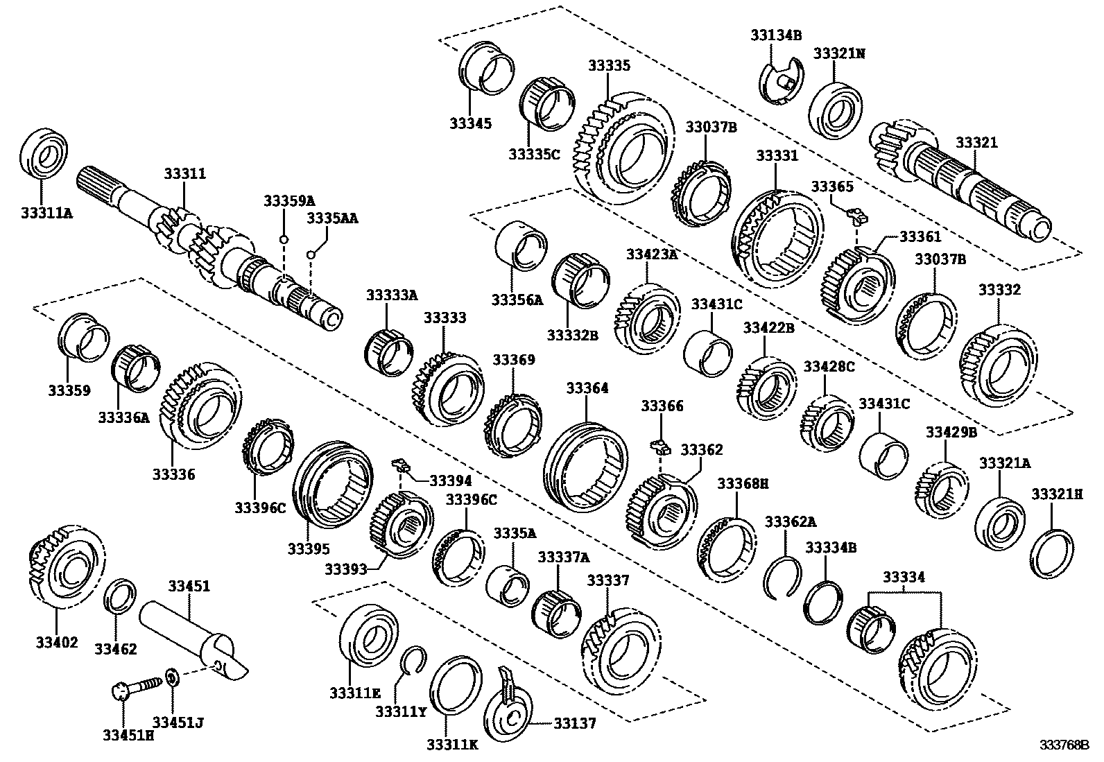 3305 — TRANSMISSION GEAR (MTM)
