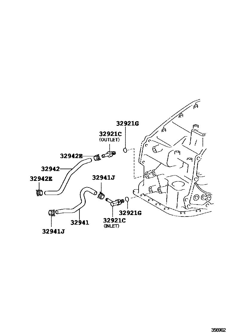 3514 — OIL COOLER & TUBE (ATM)