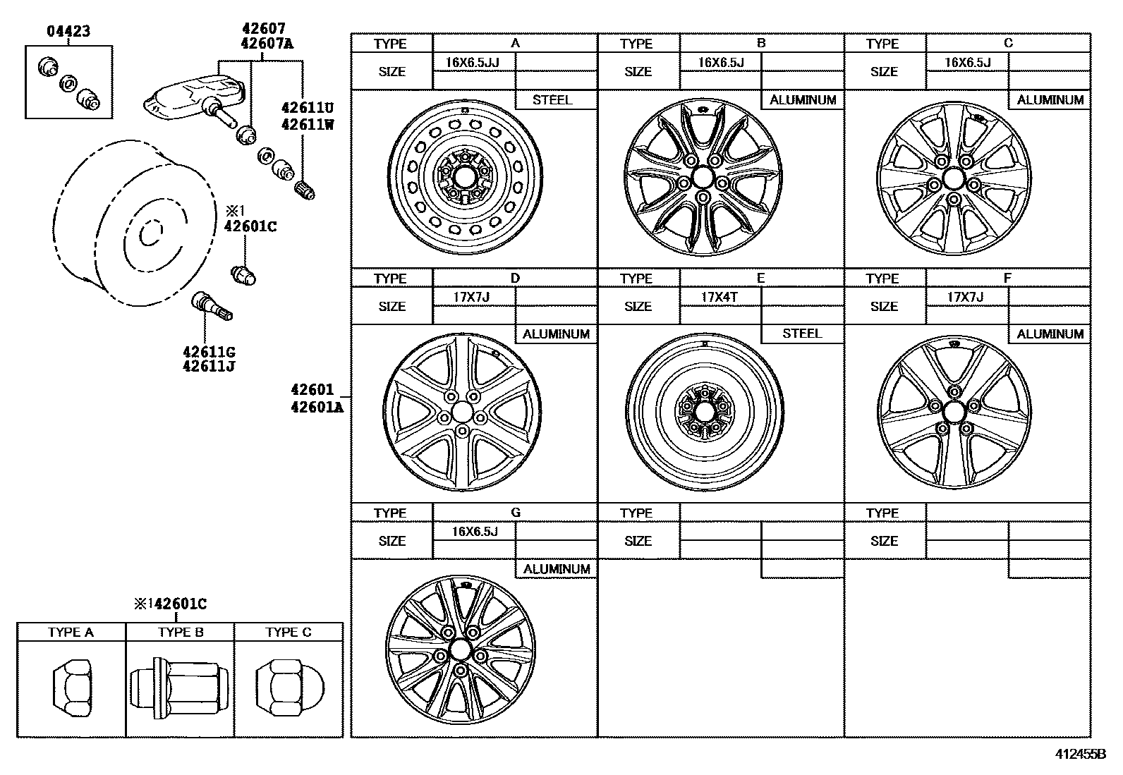 4103 — DISC WHEEL & WHEEL CAP