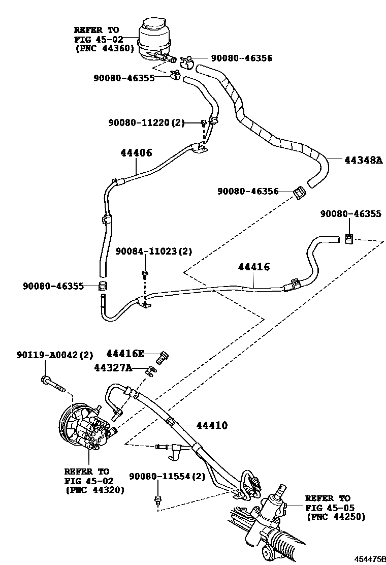 4503 — POWER STEERING TUBE