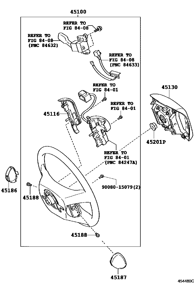 4504 — STEERING WHEEL