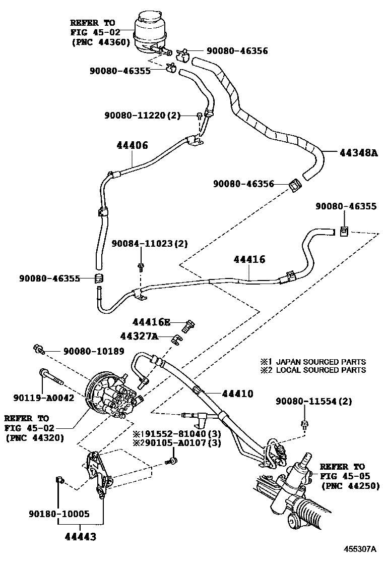 4503 — POWER STEERING TUBE