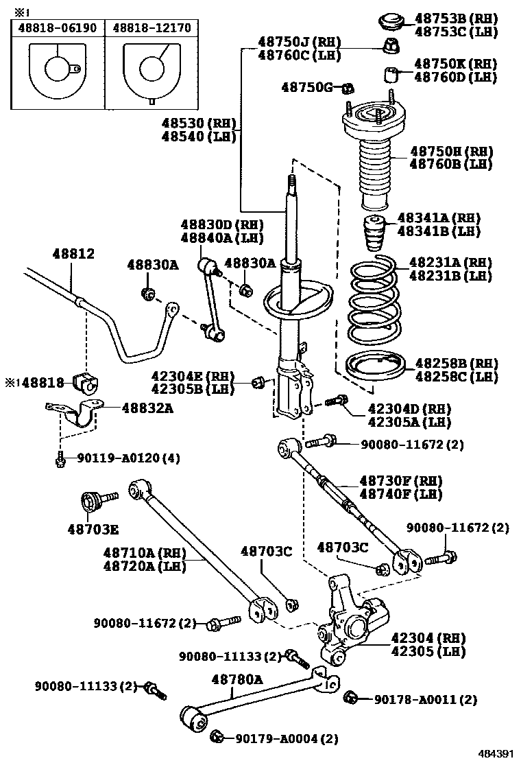 4804 — REAR SPRING & SHOCK ABSORBER