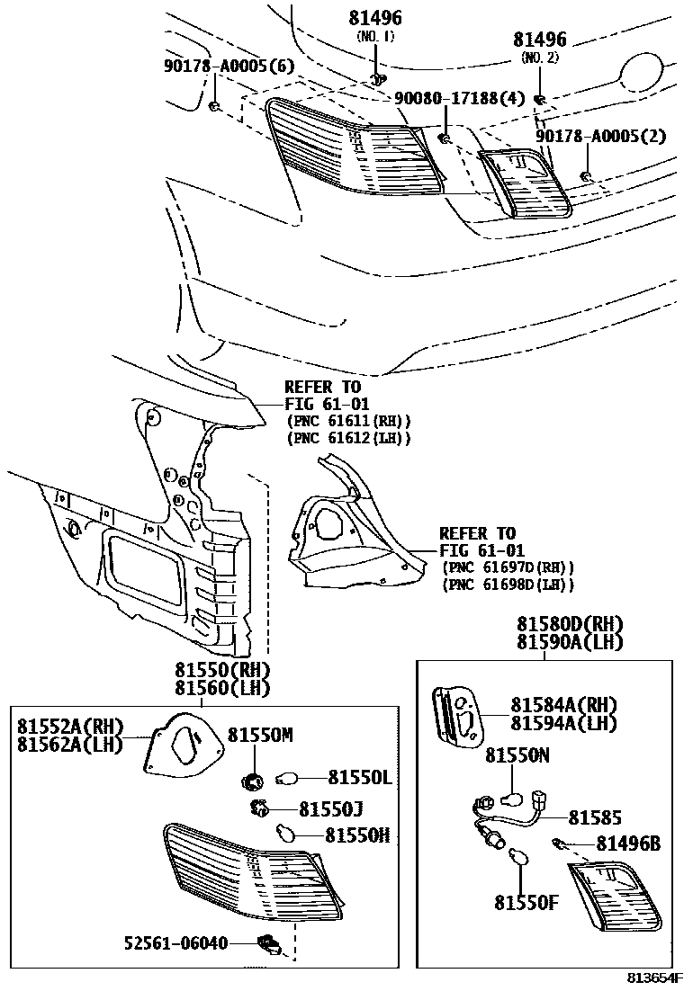 8111 — REAR COMBINATION LAMP