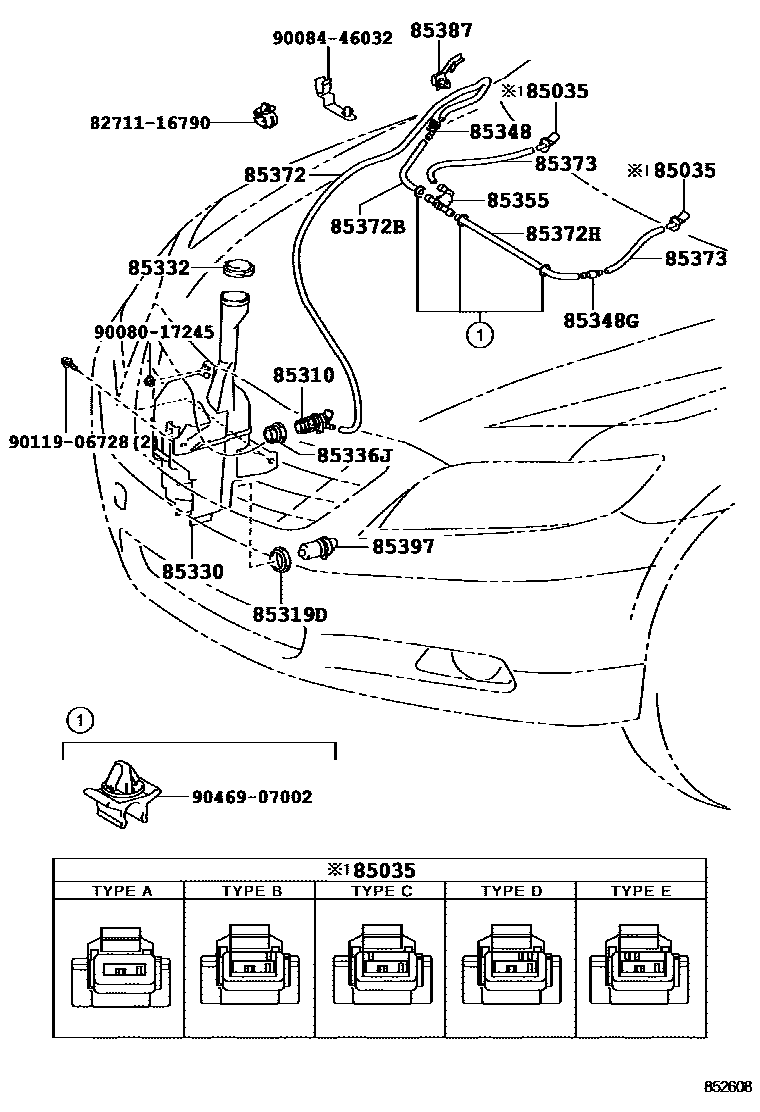 8503 — WINDSHIELD WASHER