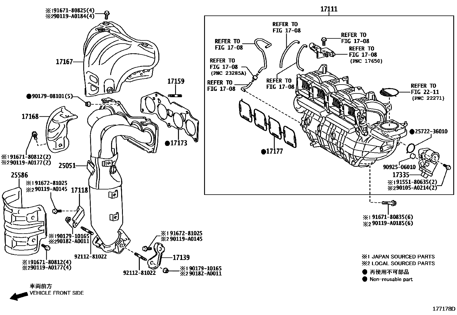 1701 — MANIFOLD