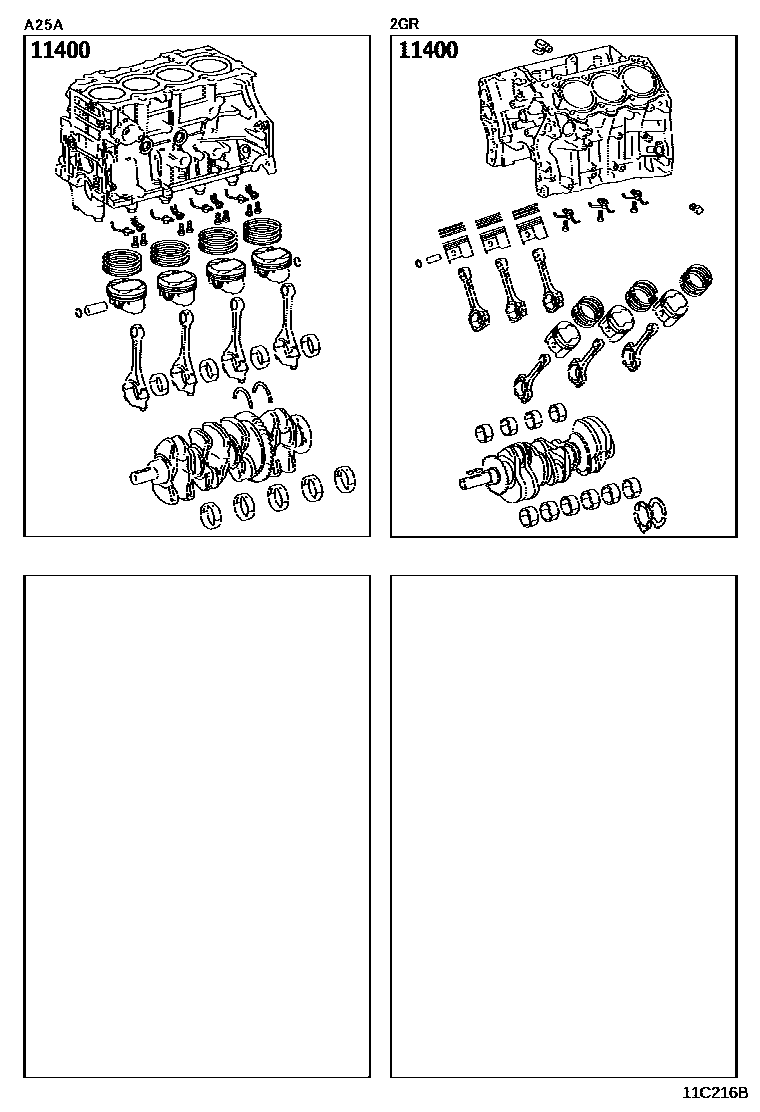 1102 — SHORT BLOCK ASSEMBLY