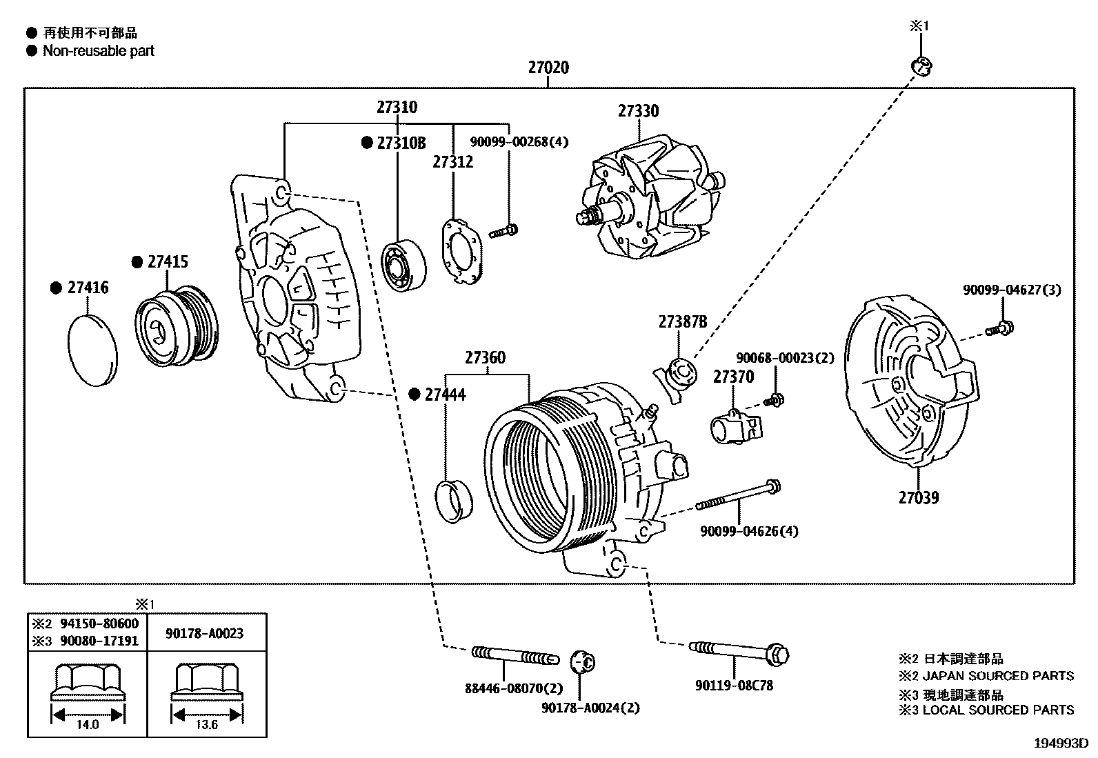 1903 — ALTERNATOR
