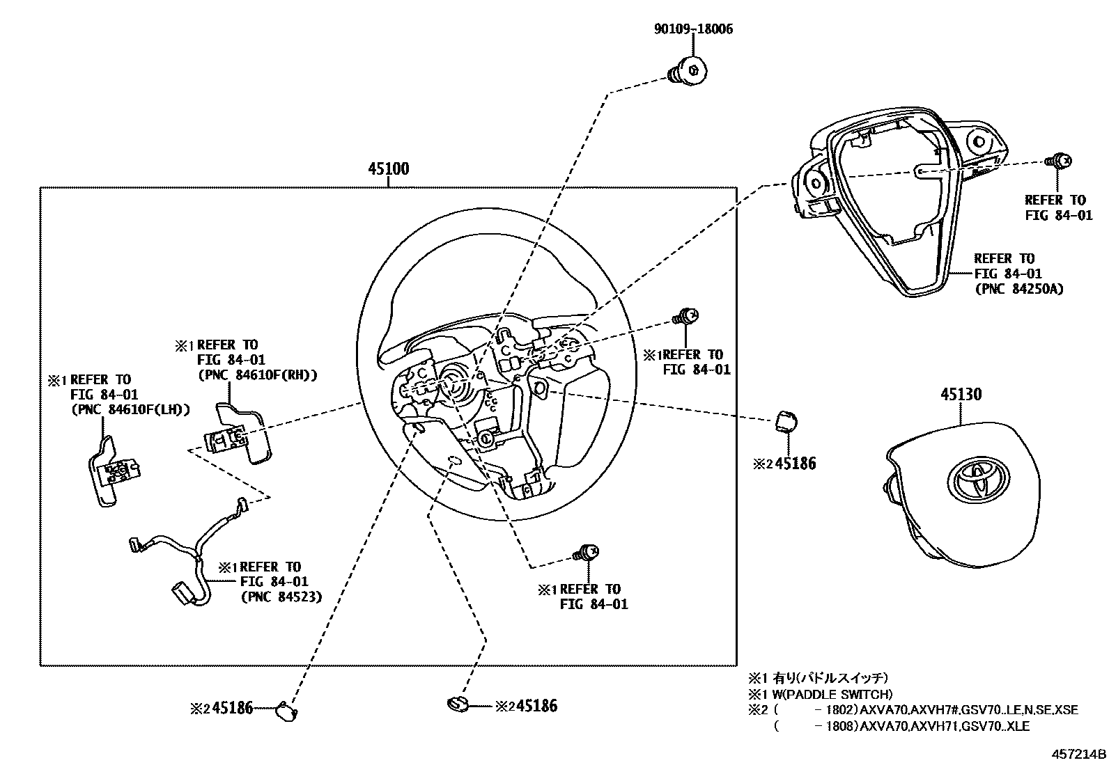4504 — STEERING WHEEL