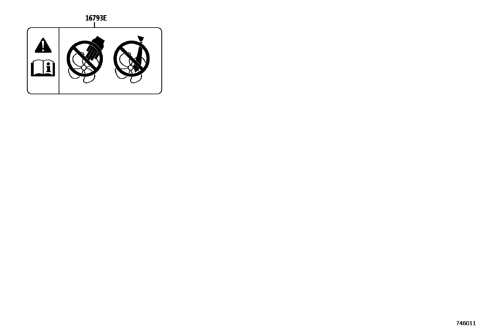 7403 — CAUTION PLATE (EXTERIOR & INTERIOR)