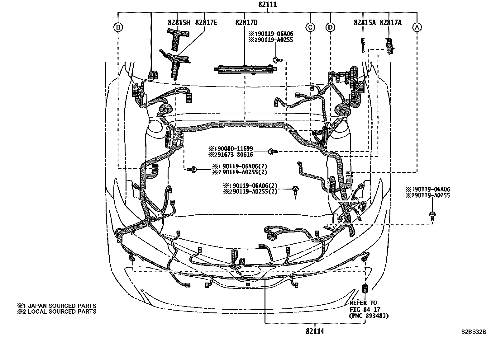 8202 — WIRING & CLAMP
