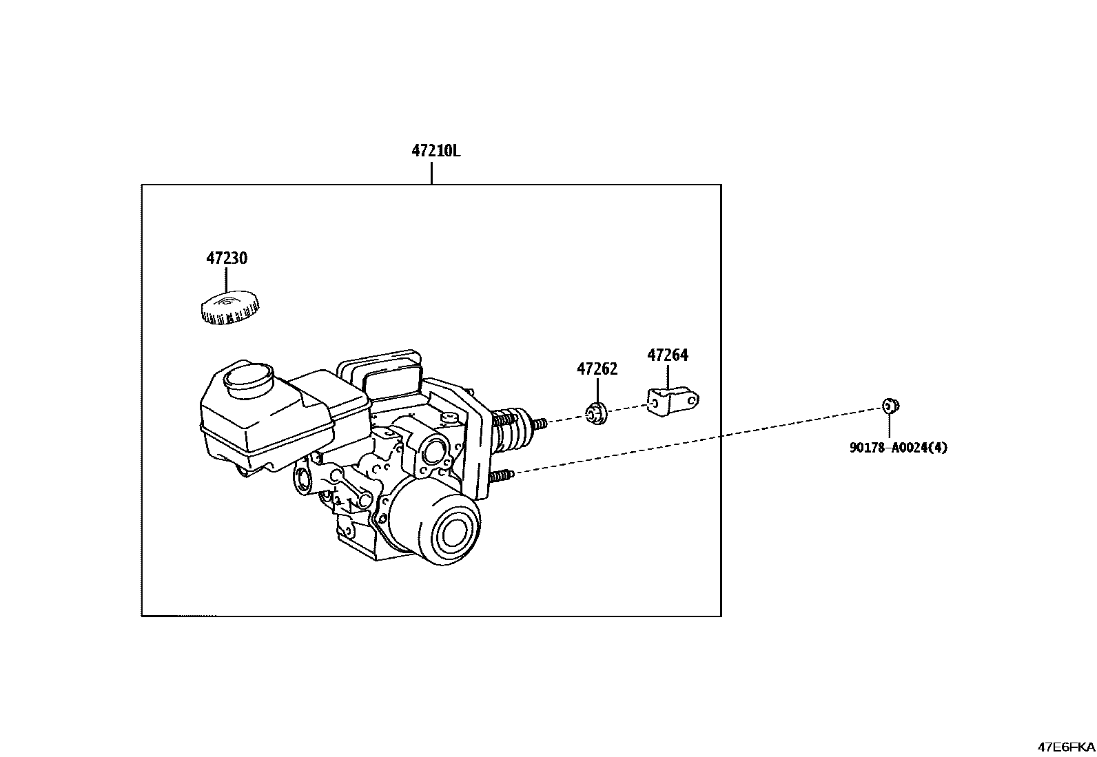 4702 — BRAKE MASTER CYLINDER