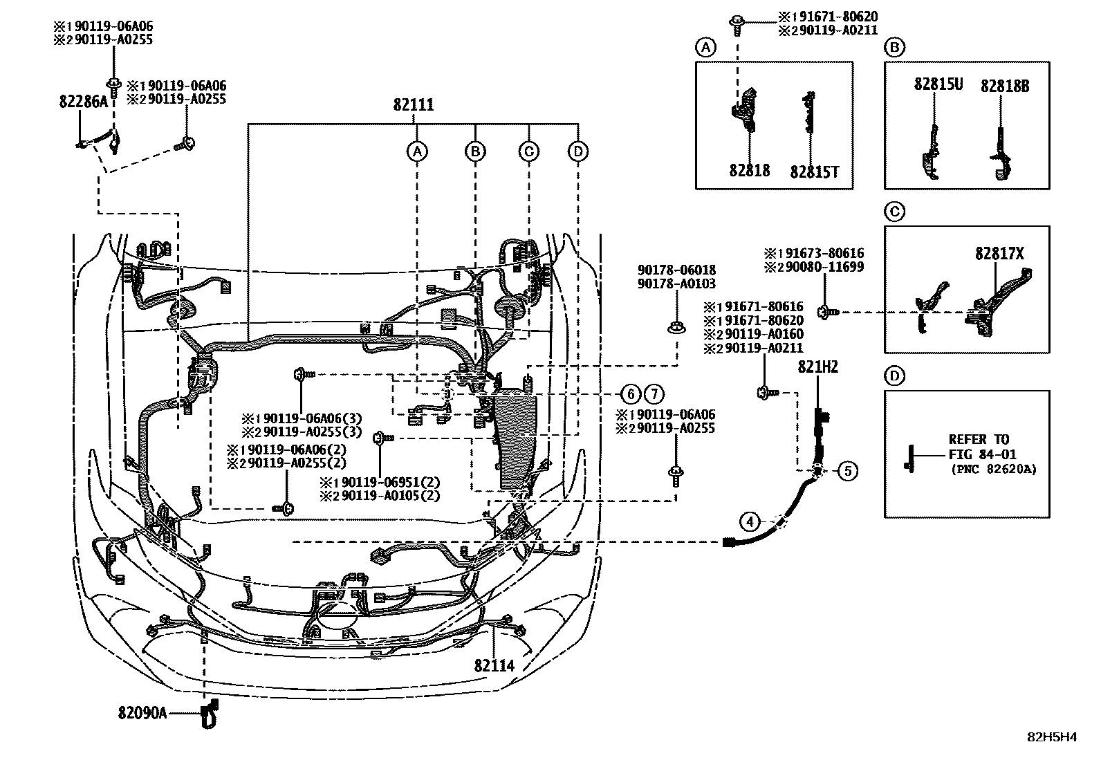 8202 — WIRING & CLAMP