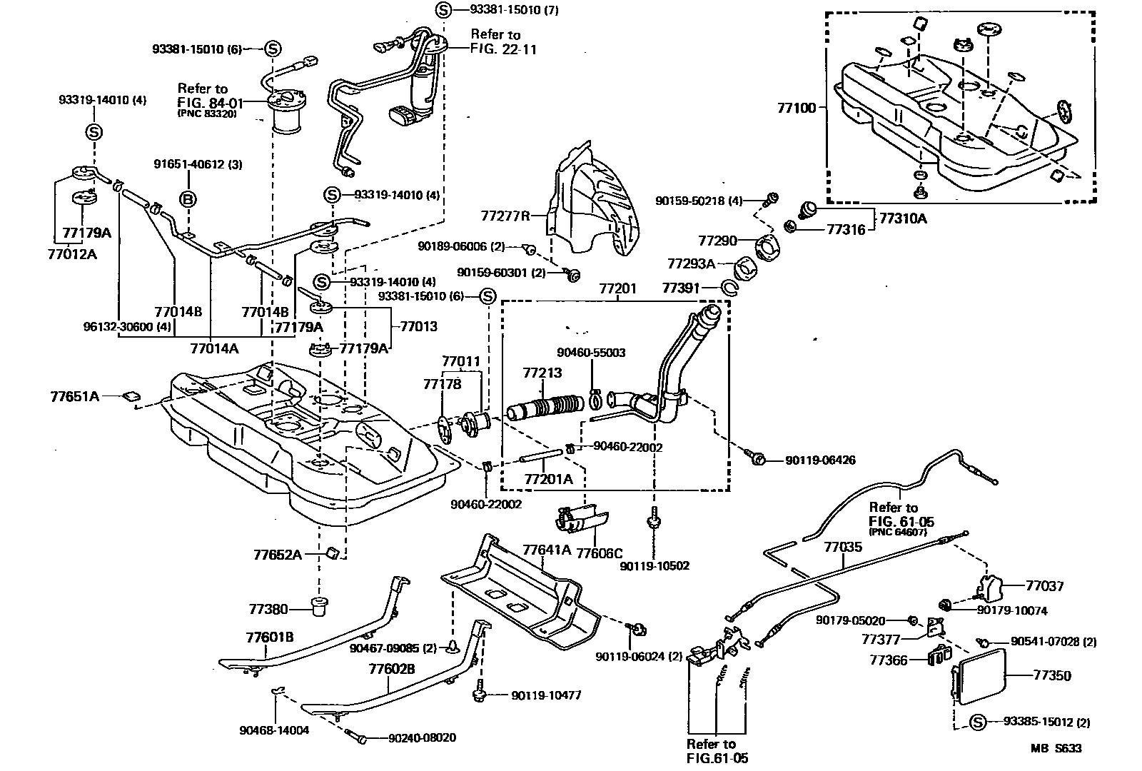 7701 — FUEL TANK & TUBE
