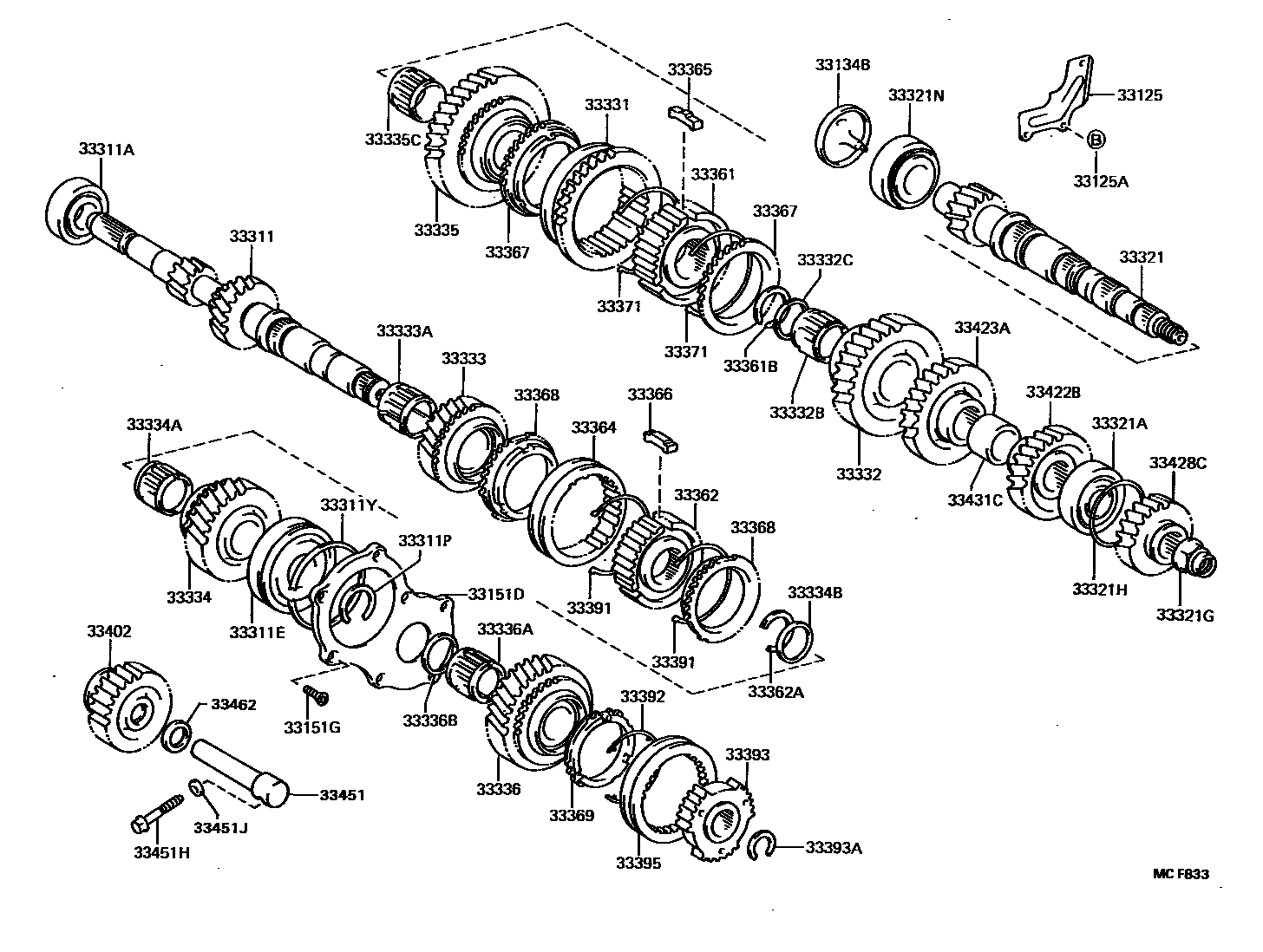 3305 — TRANSMISSION GEAR (MTM)