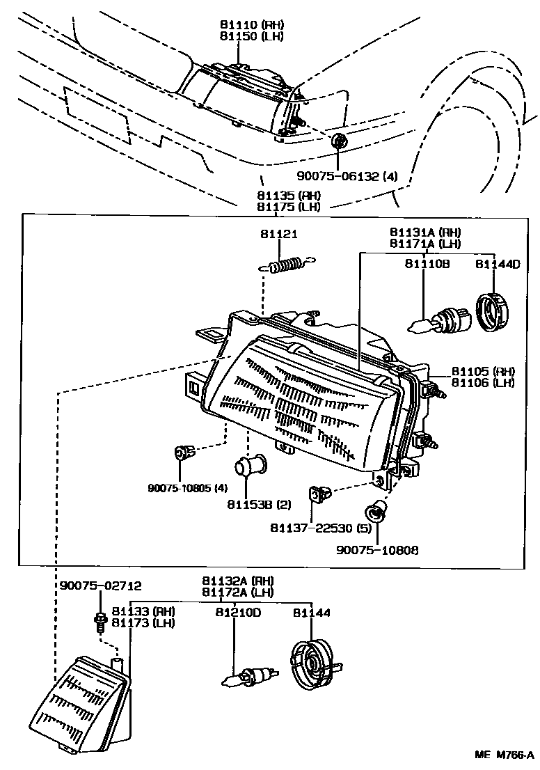 8101 — HEADLAMP